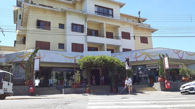 Apto 302 em Nova Petrópolis - Centro e Vista para Montanhas