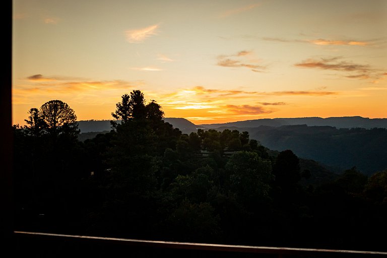 Apto 302 em Nova Petrópolis - Centro e Vista para Montanhas