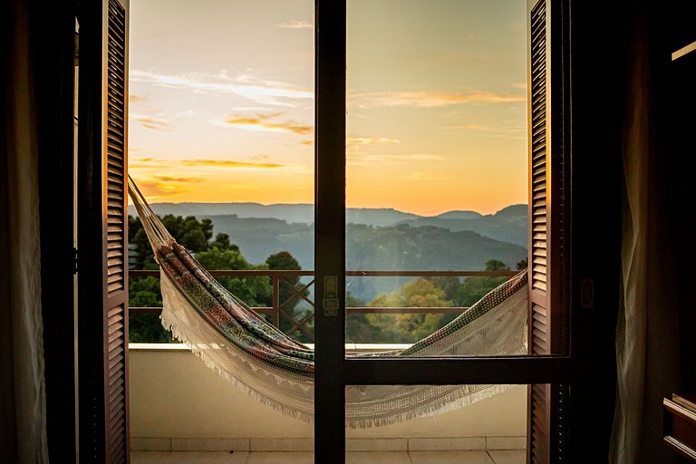 Apto 302 em Nova Petrópolis - Centro e Vista para Montanhas