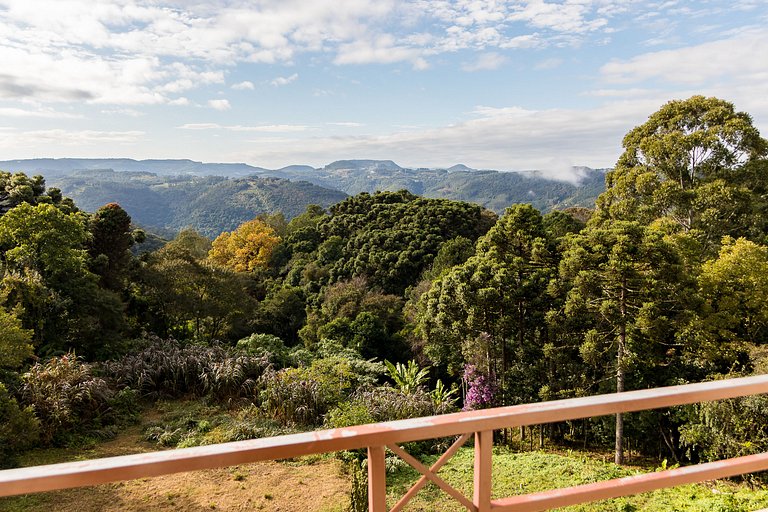 Apto 302 em Nova Petrópolis - Centro e Vista para Montanhas