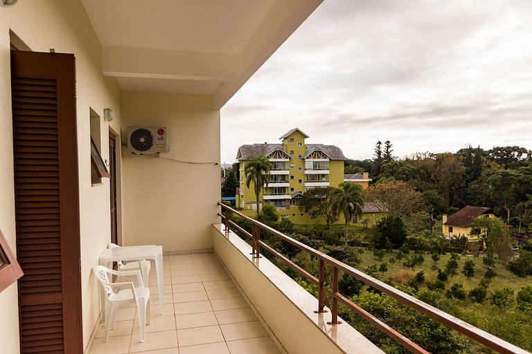 Apto 302 em Nova Petrópolis - Centro e Vista para Montanhas