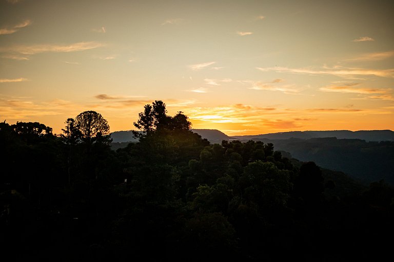 Apto 302 em Nova Petrópolis - Centro e Vista para Montanhas
