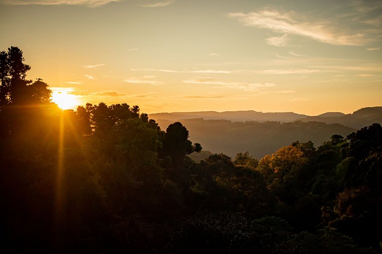 Apto 302 em Nova Petrópolis - Centro e Vista para Montanhas