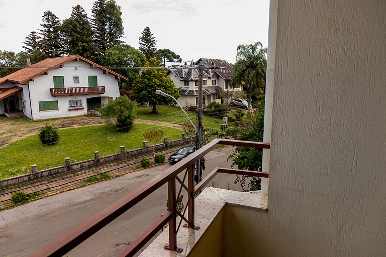 Apto 304 Aconchegante para Passeio ou Trabalho com Sacada