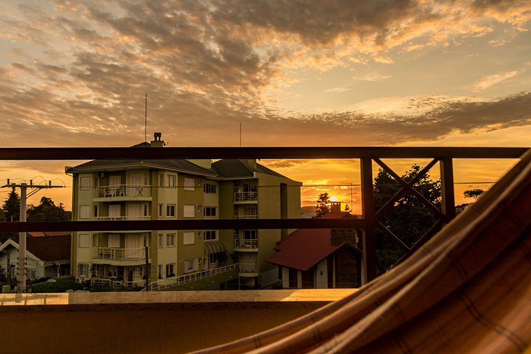 Apto 304 Aconchegante para Passeio ou Trabalho com Sacada