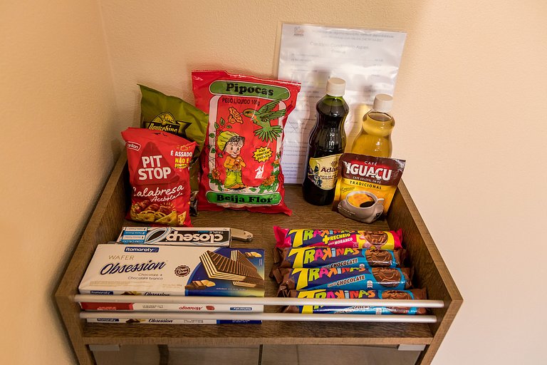 Apto 304 Aconchegante para Passeio ou Trabalho com Sacada